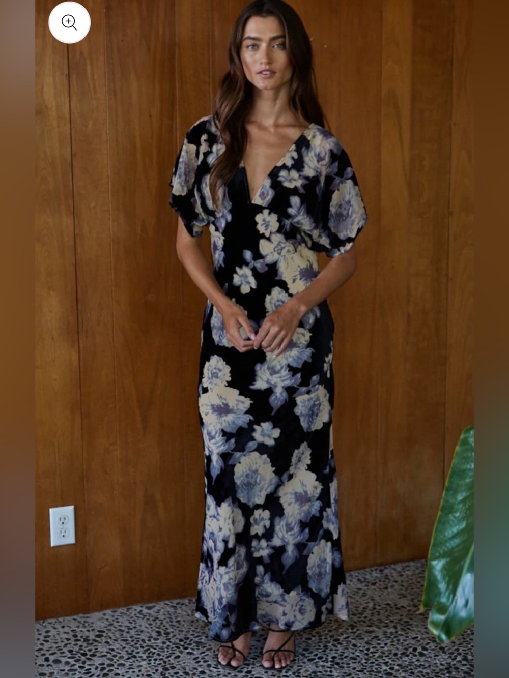 By Together Ember Flora Velvet Dress | Women’s Size Small | NWT